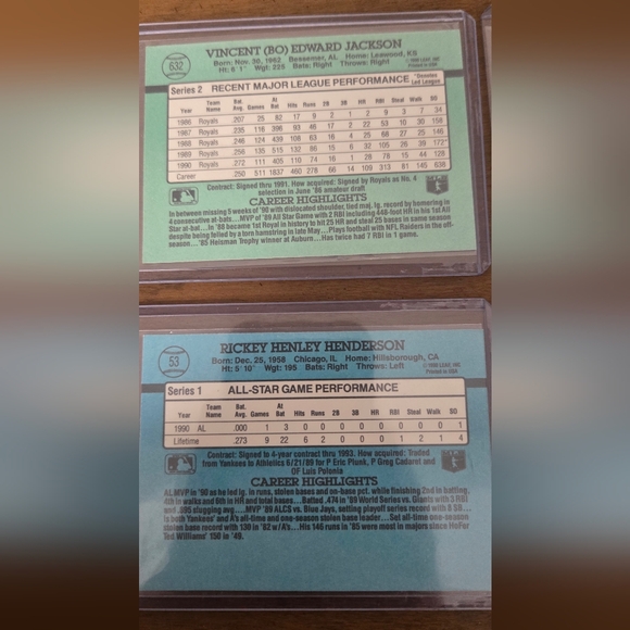 Lot Of 5 Top Player Cards - Picture 8 of 9